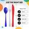 150PCS Patriotic Heavy Duty Plastic Silverware Set – Red, White & Blue Disposable Cutlery (Forks, Knives & Spoons) for 4th of July, Parties & Celebrations